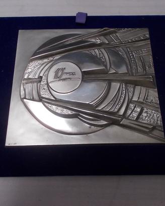 TARGA 10° ANNIVERSARIO SONY ITALIA  "VINTAGE"