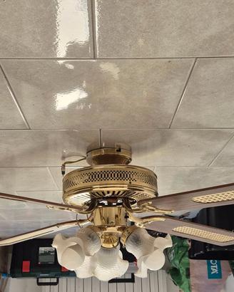 Ventilatore da soffitto 2 velocità con luce
