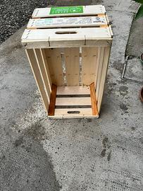 Cassette in legno da decorare