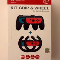 Kit grip & wheel per Nintendo Switch