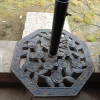 base per ombrellone in ghisa vintage 