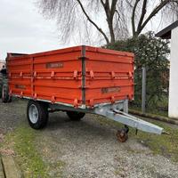 Rimorchio agricolo SILVER CAR ribaltabile posterio