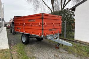 Rimorchio agricolo SILVER CAR ribaltabile posterio