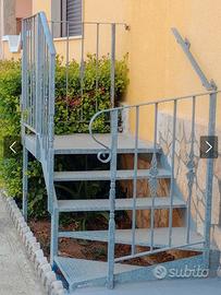 Scala in ferro zincato