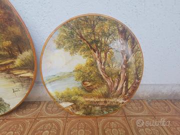 piatti da parete ceramica ascolana