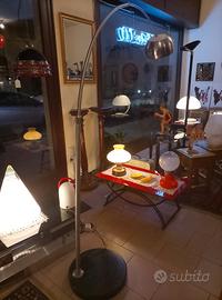 arco-lampada base marmo