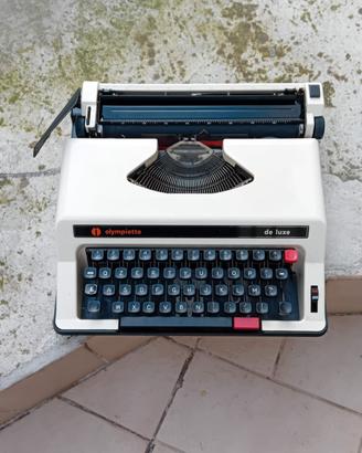 MACCHINA DA SCRIVERE OLYMPIETTE DE LUXE 