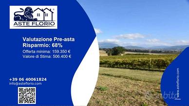 Immobile in asta di 116240 m² a Montefalco
