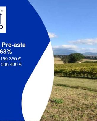 Immobile in asta di 116240 m² a Montefalco