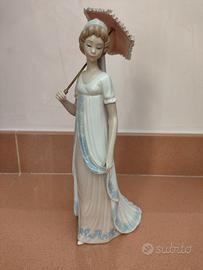 PORCELLANA LLADRO VIENNESE RAGAZZA CON OMBRELLO