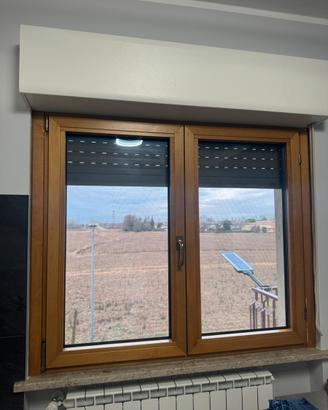 Infissi doppio vetro in legno