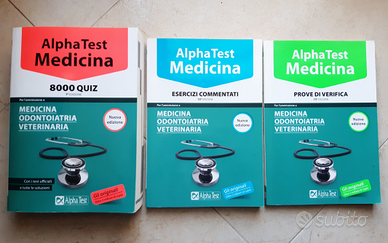 Eserciziari per i TEST di Medicina NUOVI