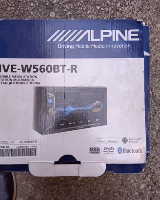 Stereo autoradio alpine 2 DIN DVD BLUETOOTH USB