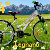 Mountain Bike Legnano Enjoy 24 per ragazza 