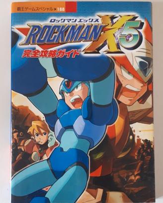 guida strategica ufficiale rockman x5 x 5 ps1 ps 1