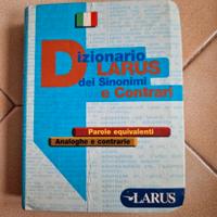 Dizionario tascabile Larus dei sinonimi e contrari