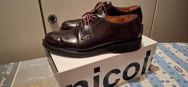 Scarpe classiche Nicola Benson color bordó