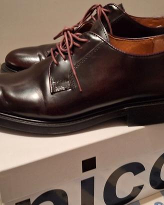 Scarpe classiche Nicola Benson color bordó