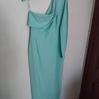 Abito  cerimonia  lungo in crépe stretch  