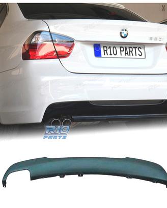 DIFFUSORE BMW E90 E91 LOOK M DOPPIA USCITA SINISTR