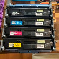 4 TONER  BROTHER a colori