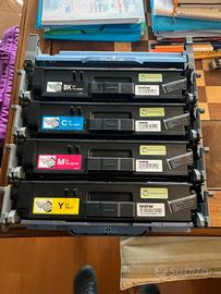 4 TONER  BROTHER a colori