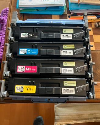 4 TONER  BROTHER a colori