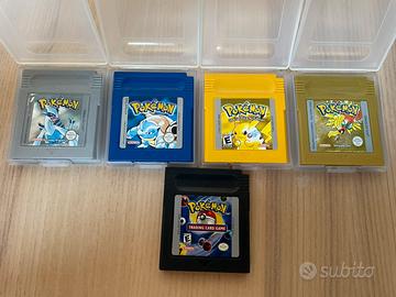 Lotto Pokémon Game Boy Originali !
