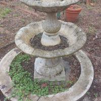 Fontana da giardino a 2 vasche