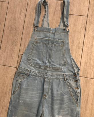 Salopette jeans uomo M 31