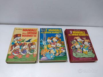 Manuali Disney Giovani Marmotte 10 euro al pezzo