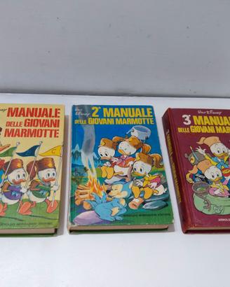 Manuali Disney Giovani Marmotte 10 euro al pezzo