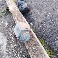 lampada antica da carro 1800