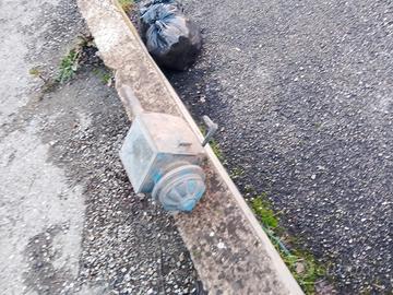 lampada antica da carro 1800