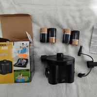 pompa gonfiatore a batteria gonfiabile campeggio 