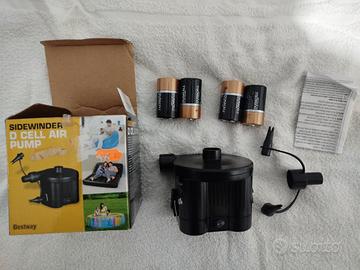 pompa gonfiatore a batteria gonfiabile campeggio 