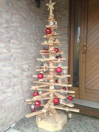 Albero di Natale artigianale in legno