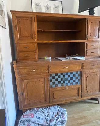 Credenza in legno anni Ottanta