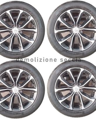 04 CERCHI e Gomme 17 pollici Volvo v40 xc60 xc70 v