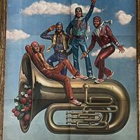 Poster Bee Gees & Peter Frampton – Manifesto 1978