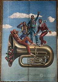 Poster Bee Gees & Peter Frampton – Manifesto 1978