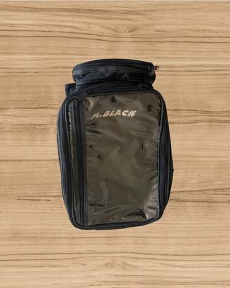 Borsa da serbatoio moto magnetica Mr. Black