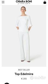 Abito  pantalone Bianco Chiara Boni