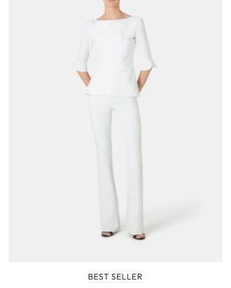 Abito  pantalone Bianco Chiara Boni