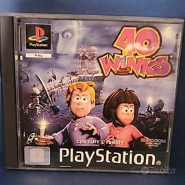 40 Winks PS1 PAL ITA Originale - Completo (CIB) Ot
