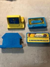 Set 4 gommine Mulno Bianco anni ‘80