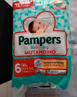 Pannolini mutandino baby dry  pampers