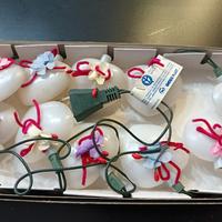 luci cuori di Natale Giocoplast