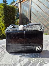 Karl Lagerfeld  Borsa Crossbody stampa coccodrillo
