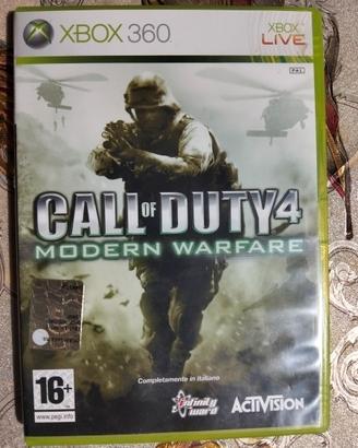 CALL OF DUTY 4 MODERN WARFARE per xbob 360